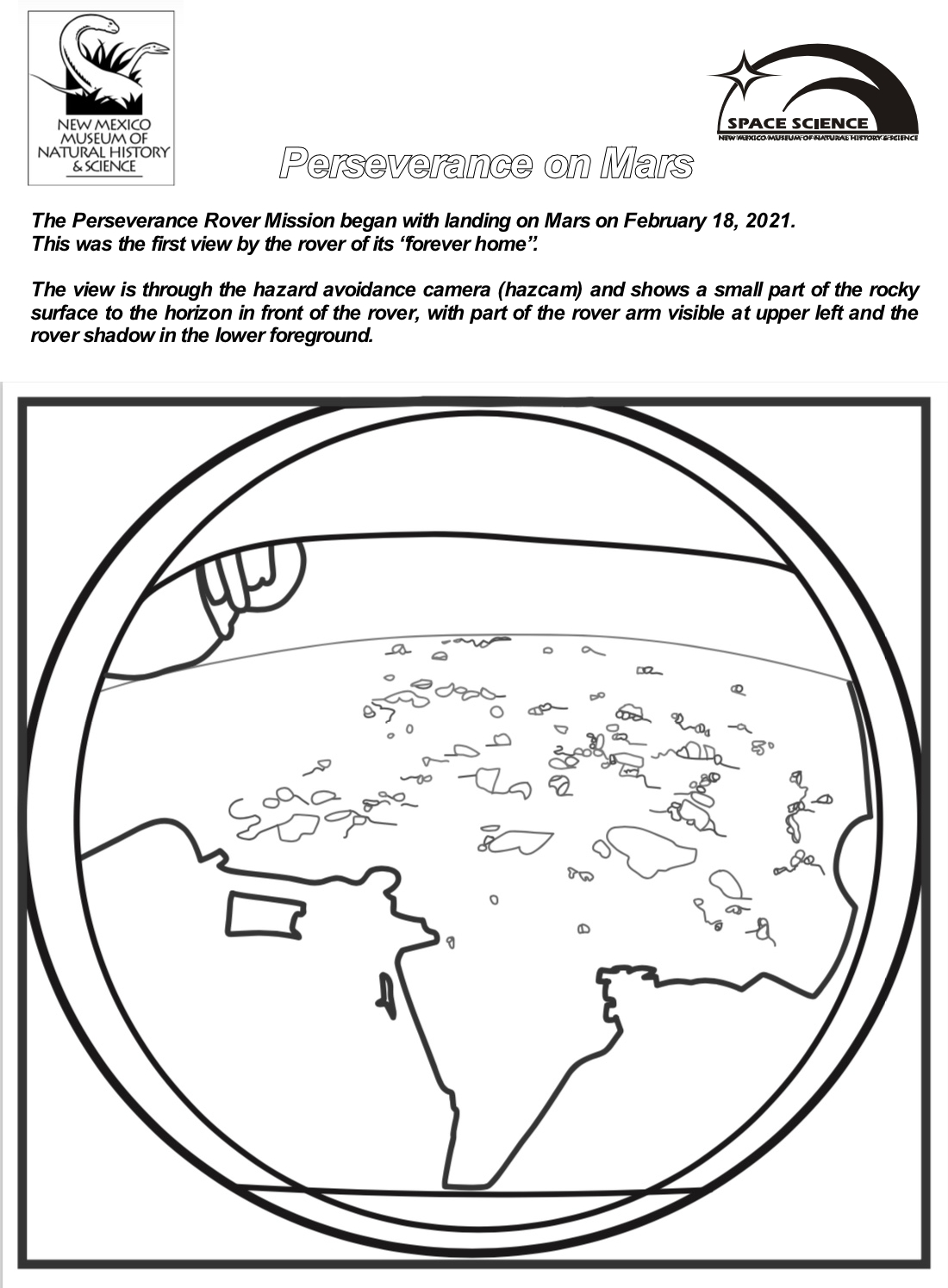 Forever Home Coloring Sheet
